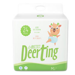 小鹿叮叮（DEERTING）超柔纸尿裤 中号 M24片