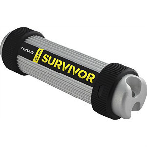 CORSAIR 海盗船 Flash Survivor Stealth U盘（64GB、USB3.0）