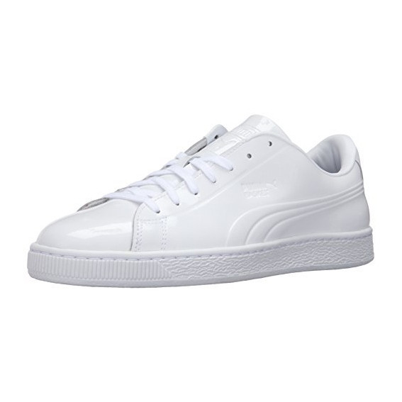 #剁主计划-宁波#一双骚包但是不好穿的小白鞋:PUMA 彪马 Basket Classic 板鞋 晒单
