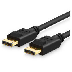 CE-LINK 1595 DP高清线 1米 1.2版 标准DisplayPort公对公连接线 支持2K*4K 电脑连接投影仪显示器音视频线