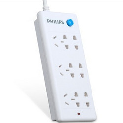 PHILIPS 飞利浦 SPS2620B/93 六位电源插座（新国标）