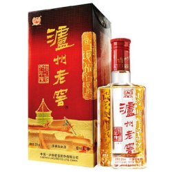 LUZHOULAOJIAO 泸州老窖 六年陈头曲 52度 浓香型白酒 500ml 单瓶装
