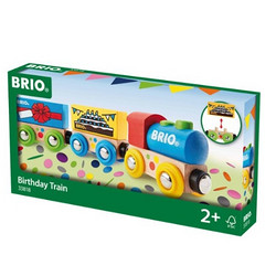 BRIO 火车系列 BROC33818 生日庆典火车模型玩具 