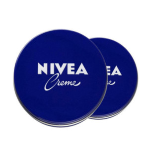 NIVEA 妮维雅 万用润肤霜/面霜 经典蓝罐 169g*2盒