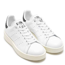 adidas 阿迪达斯 Stan Smith Bold BA7771 女士厚底休闲运动鞋 斑点黑尾