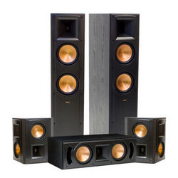 杰士（Klipsch）RF参考系列 5.0 家庭影院套装 音响 HIFI 高保真 RF62II+RC62II+RS42II（黑色）