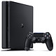 Sony 索尼 PlayStation 4 Slim 500G 纪念版 新PS4国行主机 黑色 新款标配(主机1个+手柄1个+游戏兑换卡)