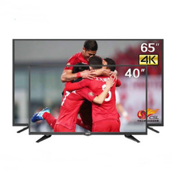 PPTV 65C2 65英寸 4K智能电视+PPTV-40C2 40英寸 全高清液晶电视