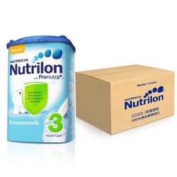 Nutrilon 诺优能  幼儿配方奶粉3段(12-36个月适用)800g*6罐