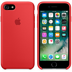 Apple 苹果 iPhone 7 硅胶保护壳 原装 红色