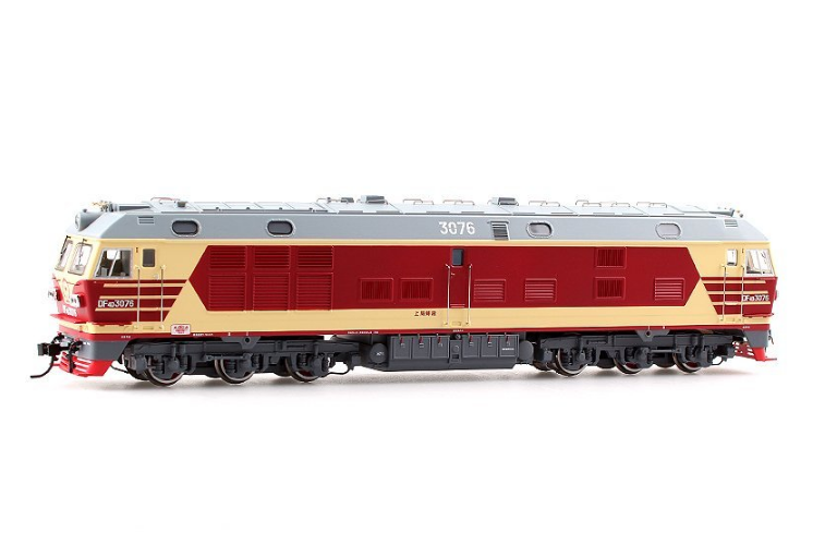 bachmann百万城df4d型准高速客运内燃机车模型3076上局蚌段