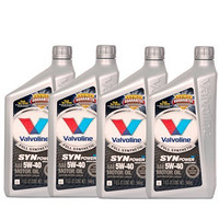 Valvoline 胜牌 SYN POWER 星皇 SN 5W-40 全合成机油 946ml*4瓶