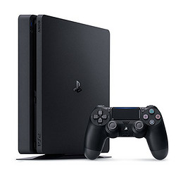  SONY 索尼 playstation 4 （Slim）游戏主机 500G（含四张游戏或折扣兑换卡） 