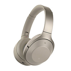 SONY 索尼 MDR-1000X 无线降噪立体声耳机 灰米色