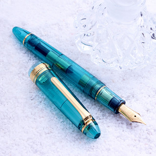 SAILOR 写乐 21K系列 PROFIT 限定色 Aqua Blue 21K尖钢笔 