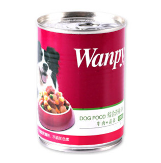 Wanpy 顽皮 狗罐头组合装4罐 共1250g