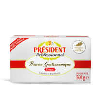 PRESIDENT 总统 黄油 500g*2块