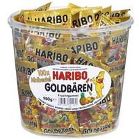 凑单品：Haribo 哈瑞宝 迷你小熊软糖1桶/独立小包装/德国经典糖果
