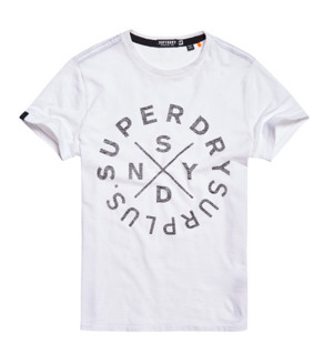 Superdry 极度干燥 M10008TOF1 Surplus Goods 图案T恤短袖