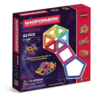 Magformers 麦格弗 磁力片 基础套组62片装