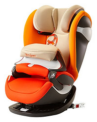 德国CYBEX 赛百斯 儿童汽车安全座椅 Pallas M-fix 秋叶金（适合9-36kg，约9个月-12岁，带isofix硬接口底座，增强侧撞保护系统，座椅角度可调，12档高度调节）