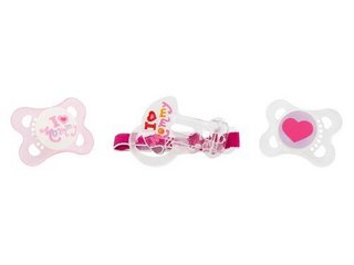 MAM Love & Affection Orthodontic Pacifier 硅胶奶嘴