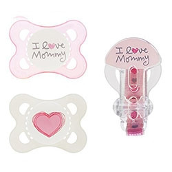 MAM Love & Affection Orthodontic Pacifier 硅胶奶嘴