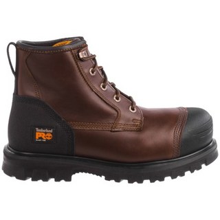 Timberland 添柏岚 Pro Caprock Alloy Toe 男士6英寸真皮防水工装靴 