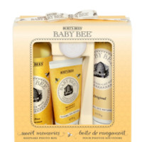 BURT‘S BEES 小蜜蜂 宝宝洗浴套装（洗发沐浴乳 235ml+身体乳 170g+酪乳香皂 20g+尿布疹软膏 85g）