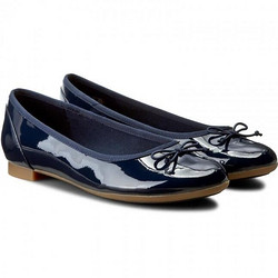 Clarks Couture Bloom 女士漆皮平底鞋