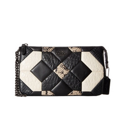 COACH 蔻驰 Canyon Quilt Exotic Nolita Wristlet  女士单肩包