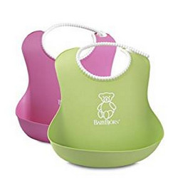 BABYBJORN Soft Bib 婴儿围兜 2个装*3件 