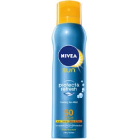 NIVEA 妮维雅 冰爽透明防晒气雾 200ml*2瓶