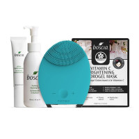 FOREO LUNA 1代洁面仪套装（Boscia 清爽洁面啫喱 150ml+夜间补水晚霜 40ml）