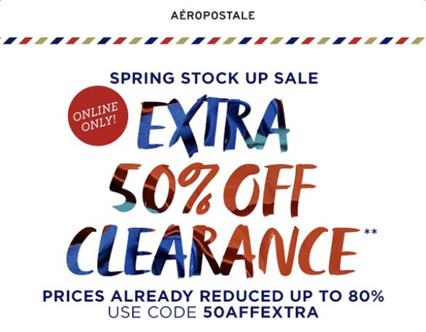 AÉROPOSTALE美国官网 精选促销区服饰