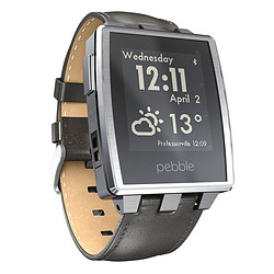 Pebble Steel Smartwatch 智能手表