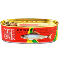 甘竹 豆豉海鱼罐头184g*3件 