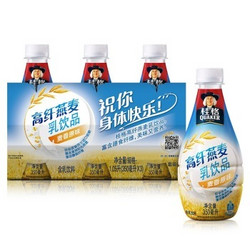 QUAKER 桂格 高纤燕麦 350ml*3瓶