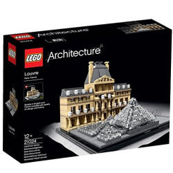  LEGO 乐高 Architecture 建筑系列 21024 卢浮宫 