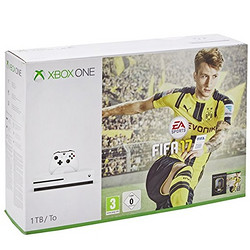 Microsoft 微软 Xbox One S 1TB 游戏主机《FIFA17》同捆版 