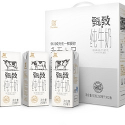 Huishan 辉山 丁丁张定制版 甄致纯牛奶 250ml*12盒