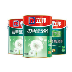 NIPPON PAINT 立邦 抗甲醛五合一 内墙乳胶漆套装 15L