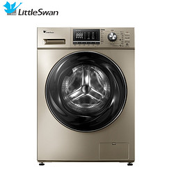 小天鹅(Little Swan)TG90-1416MPDG 9公斤滚筒洗衣机 水魔方水流 变频节能 家用 金色