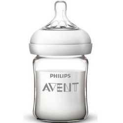 AVENT 新安怡 SCF678/17 宽口径自然顺畅系列玻璃奶瓶  4oz/125毫升