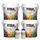 历史新低：TITAN 堤丹 内墙乳胶漆套装 面漆4L*4+底漆1L*2