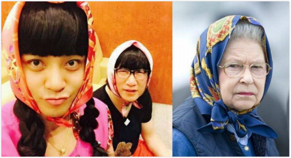 踏青美不美 就看丝巾怎么配
