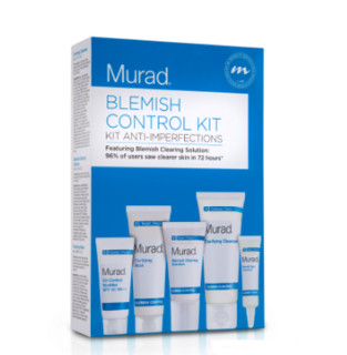 Murad 祛痘五件套(乳45ml+清洁液23ml+淡斑治疗7.5ml+净化面膜30克