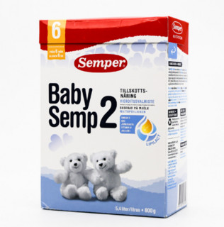 Semper 森宝 Baby Semp 婴儿配方奶粉 1段 800g*6盒