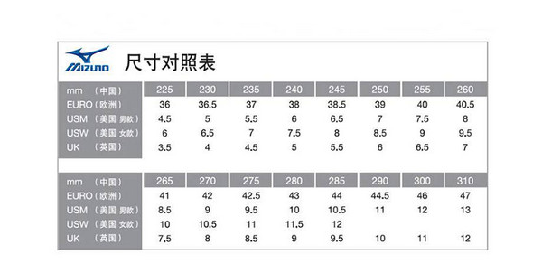贝窝优选：Mizuno 美津浓 挑战自我