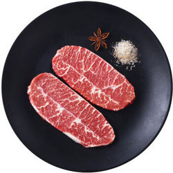 春禾秋牧 加拿大板腱牛排 整肉原切  2-3片装 200g*2袋